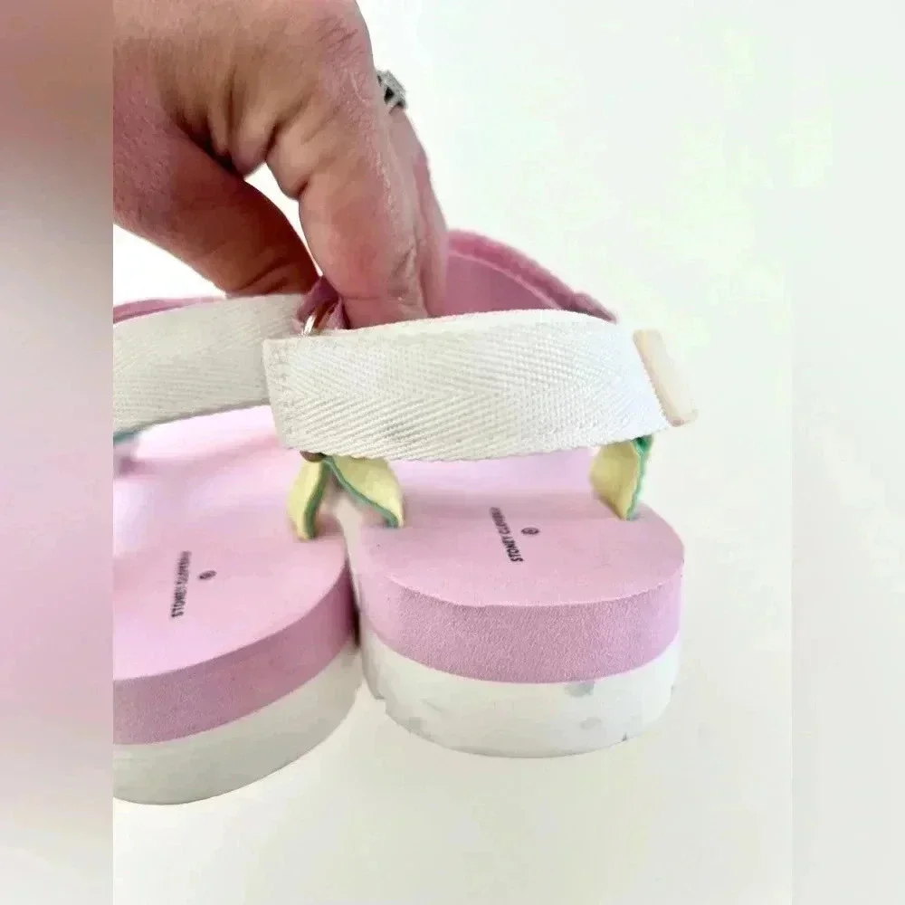Stoney Clover Lane X Target‎ Pastel Comfortable Adjustable Strap Sandals Size 7